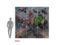 Non-woven tapet - Avengers Street Revenge - 300 x 280 cm