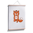 Plakat - Yoga fox 04
