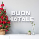 Lettres décoratives - Buon Natale