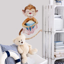 Sticker mural Kvilis - Singe