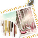 Plakat Hugonnard - New York Pastel
