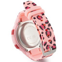Sport Armbanduhr | Digitale Uhr für Kinder und Jugendliche | Pink Gepardmuster