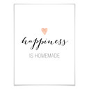 Plakat Confetti & Cream - Happiness is homemade