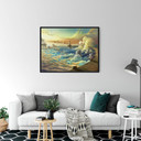 Plakat aeroklubowy - Na brzegu nieba