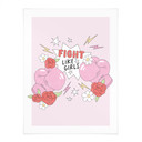 Plakat Fight Like Girls - Feminist Power