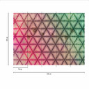 Geometrisk pink sort - tapet Designwalls 2 - 2,55 x 3,5 m