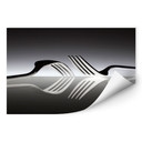Zelfklevende Poster De Kogel - Silverware Reflection