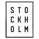 Plakat - Typografia Sztokholm