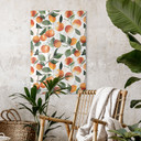 Glasbillede - Frugtagtige mandariner - UN Designs