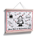 Poster Sheepworld - Quarantäne doof