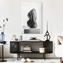 Tableau sur verre Valevicius - Sculpture sensuelle d'un dos de femme