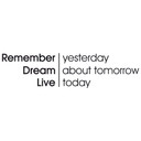 Wallsticker -   Remember Dream Live