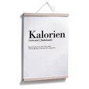 Poster Grammatik - Kalorien