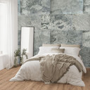 Echtstein - 3D Wandpaneel, Set aus 6 Natursteinplatten als luxuriöse Wandverkleidung - Glimmerschief