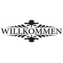 Wandtattoo Willkommen 2 + 4 Haken