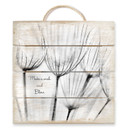 Obraz drewniany Make a Wish... - 40x41,5 cm