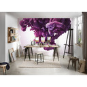 non-woven tapet AbstractArt fototapet Designwalls i lilla og hvid 
