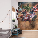 Non-woven tapet - Avengers Superpower - 200 x 280 cm