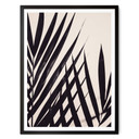 Plakat 1X Studio - Czarny liść palmy