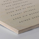 Hexagon - Holz Birke-Furnier - Was du heute kannst besorgen...