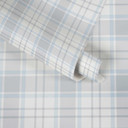 Tapet til børneværelset i blå og ternet non-woven tapet fra Little Love Made in Germany