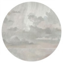 Muursticker Velvet Smoke - Abstracte Wolken - Sir Edward x Grigory Gladarev - Rond
