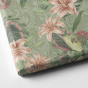 Obraz na płótnie dżungla z papugami zielony - Bloomery Decor