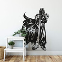 Wallsticker Dommedagsridderen