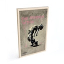 Houten Wanddecoratie Danser Streetart Freedom Within - Habib