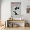 Leinwandbild Tänzer Streetart Freedom Within - Habib - 20x30 cm