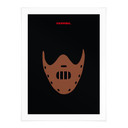 Plakat filmowy inspirowany filmem "Hannibal" - Gomes