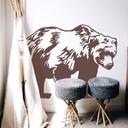 Muursticker Beren Silhouet