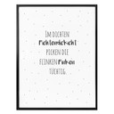 Poster Zungenbrecher - Im dichten Fichtendickicht