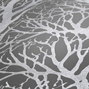 Skovtapet grå sølv - non-woven tapet natur A.S. Création
