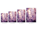 Delikatna orchidea w kolorze fioletowym | Fototapeta kwiatowa - Treechild