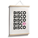 Plakat Retro Disco Vibes Typografia - Kerr-Dineen