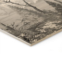 Houten Wanddecoratie Idyllisch plantenlandschap - Ms Tiff