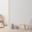 Wallsticker bølgebort sand