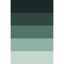 Okleiny meblowe, folia dekoracyjna - zmywalna - kolor gradient miętowy