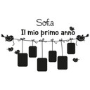 Wandtattoo + Name Il mio primo anno... mit Platz f