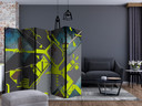 Screen room divider - Trafik labyrint, 3-delt
