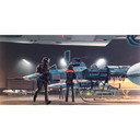 Vlies Fototapete - Star Wars Classic RMQ Yavin Hangar - 500 x 250 cm