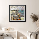 Plakat Zamart - Kandinsky spotyka Warnemünde - Kwadrat