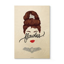 Plakat drewniany Tohmé - Audrey bez skazy