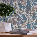 Architects Paper Floral Impression - Papier peint intissé fleuris, bleu