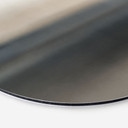 Wandbild Rotko Sand - Minimalistischer Horizont - Sir Edward x Grigory Gladarev - Alu-Dibond Rund