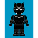 Fototapet - Gomes - Black Panther legetøj