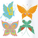 Wallsticker Sommerfugle 6