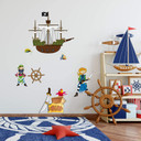 Wallsticker Pirat Verden 1