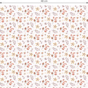 Tapet med mønster - akvarelblomster 01 - orange